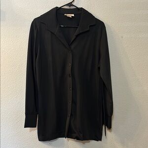 NWT VTG Lee Mar sheer button down shirt